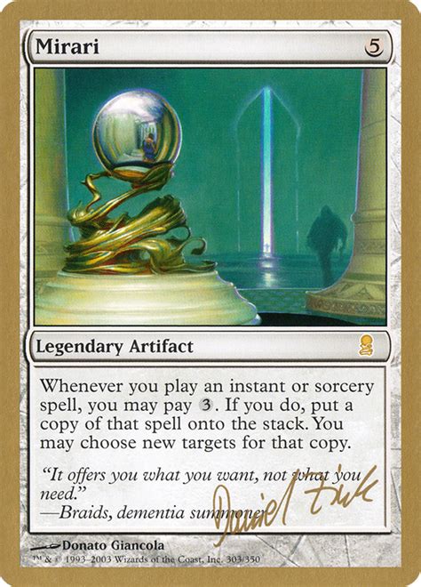 Mirari · From The Vault Relics V10 9 · Scryfall Magic The Gathering