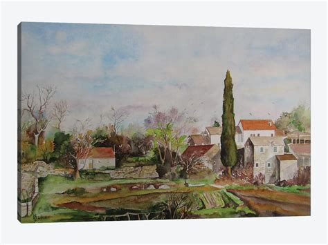 Village Canvas Wall Art By Zoran Mihajlovic Muza Icanvas