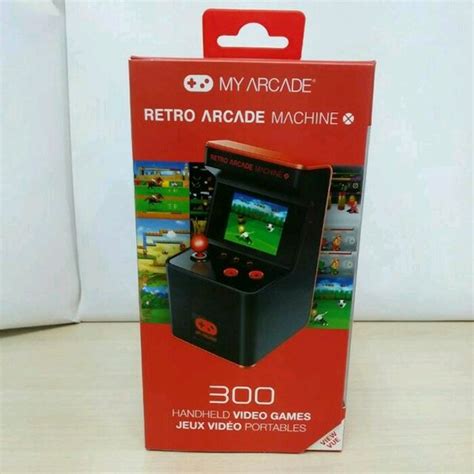 Jual Mainan Toys Console Retro Arcade Machine Mini Ding Dong Built In