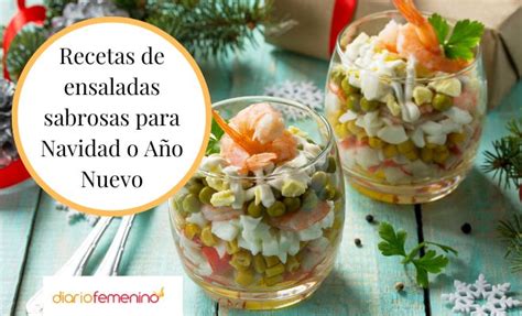 Recetas De Ensaladas Para Navidad O A O Nuevo Ideas F Ciles Y Deliciosas