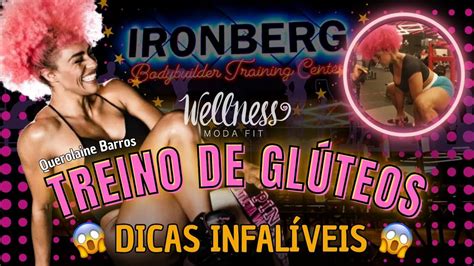 TREINO DE GLÚTEOS NO CT IRONBERG ATLETA WELLNESS QUEROLAINE BARROS