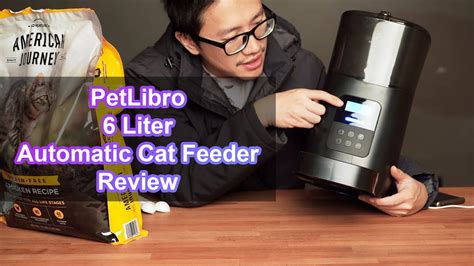 Petlibro Liter Automatic Cat Feeder Review Youtube