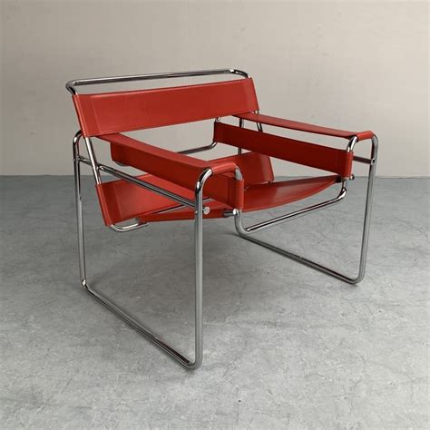 Wassily B Club Chair By Marcel Breuer For Fasem Italy S