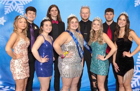 2023 Leetonia Basketball Homecoming Court News Sports Jobs Salem News