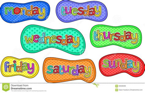 day of the week clipart 20 free Cliparts | Download images on ...