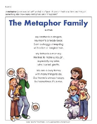 Metaphor Poems For Kids