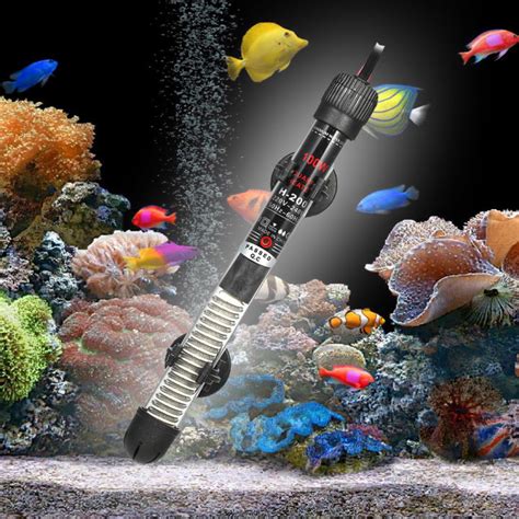 W Submersible Heater Aquarium Glass Fish