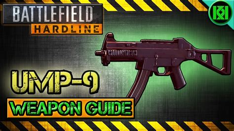 Battlefield Hardline Ump 9 Review Gameplay Best Gun Setup Weapon