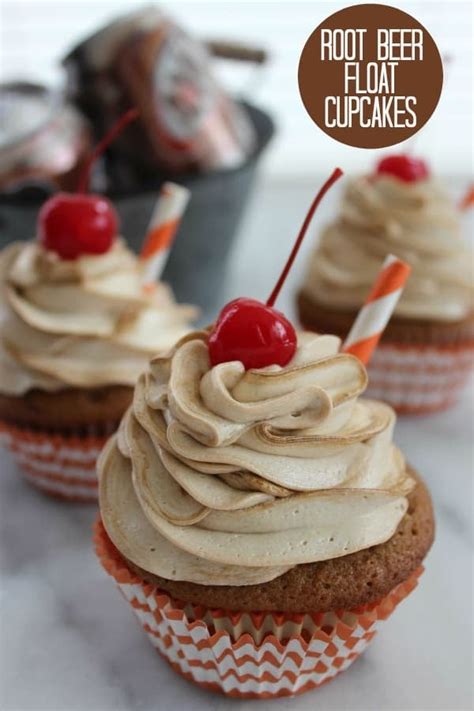 Root Beer Float Cupcakes Recipe Best Crafts And Recipes