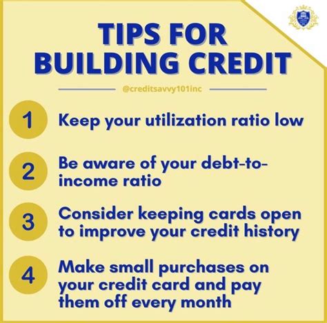 Tips For Building Credit We Fix Bad Credit Artofit