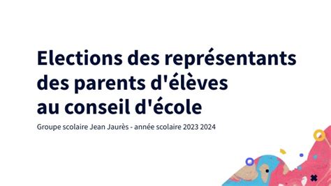 Elections Des Repr Sentants Des Parents D L Ves