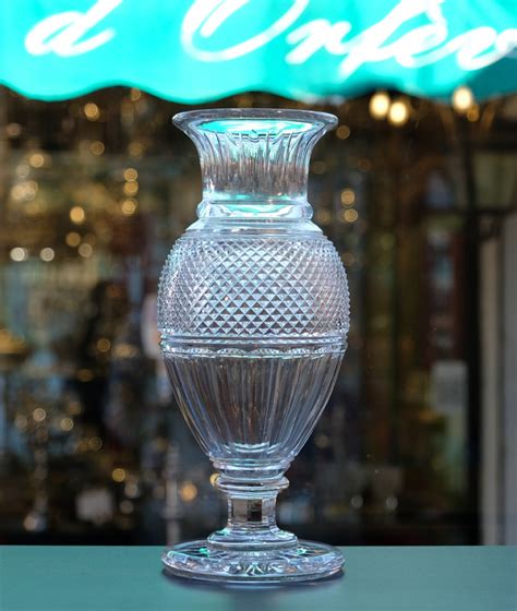 Vase Cristal Baccarat Edwige Diamant Xixeme Galerie Maxime March