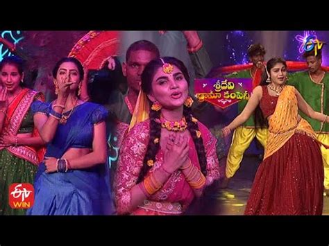 Varsha Sushmitha Bramarambika Dance Performance Sridevi Drama