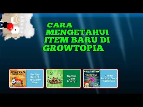 Cara Mengetahui Item Baru Di Growtopia YouTube