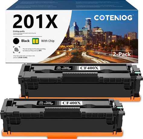 Amazon Coteniog X Black High Yield Toner Pack Replacement