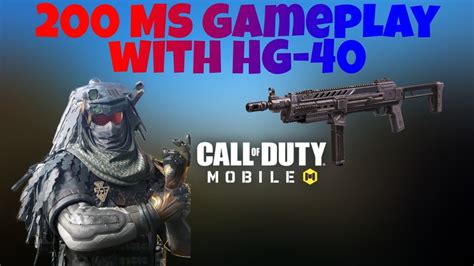 Playing Cod Mobile On Ms With Hg Smg Call Of Duty Mobile