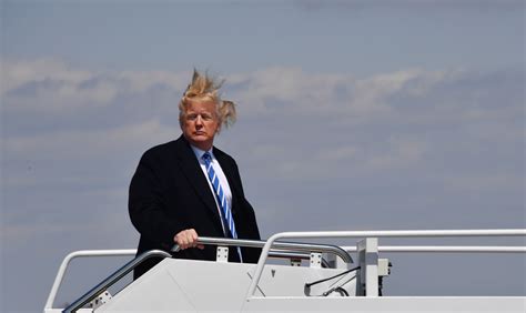 PHOTOS: The Wind Got The Best Of POTUS On His Way To West Virginia ...