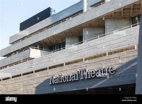 Royal National Theatre in London Stock Photo - Alamy