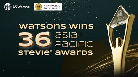 As Watson Group Triumphs With Stevie Awards In The Th Annual Asia