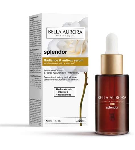 Splendor Radiance Anti ox Serum 30 ml bella aurora Perfumerías