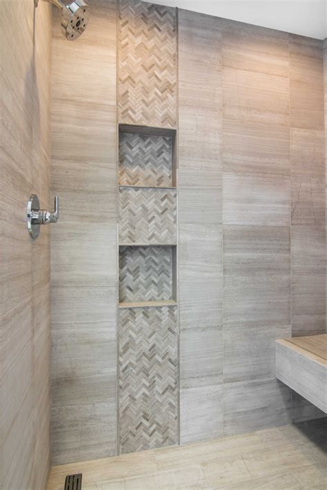 Legno Travertine Wall Tile X In Simple Bathroom Remodel