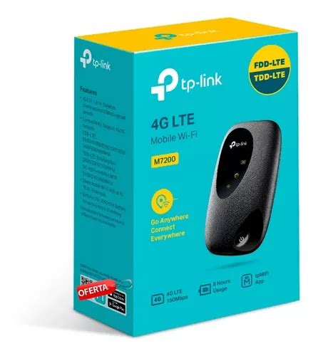 Wi fi Móvil 4g Lte M7200 Tp link Cuotas sin interés