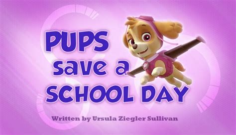 Paw Patrol Pups Save A School Day Pups Turn On The Lights Nickstory