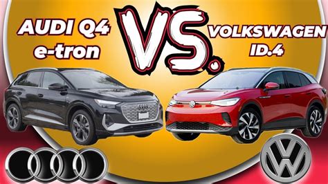 Volkswagen Id Vs Audi Q E Tron Comparison Electric Suv Battle