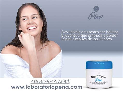 Nutre E Hidrata Tu Piel La Nueva Crema Nutritiva Pe A Con Col Geno