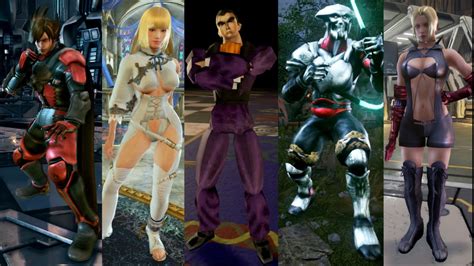 Tekken 7 All Classic Costume Mods T1 Ttt2 Compilation 2021 Youtube