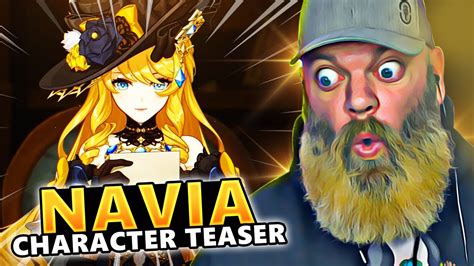 Character Teaser Navia By Special Invitation Reaction Genshin