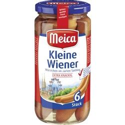 Meica Kleine Wiener Würstchen im zarten Saitling Inhaltsstoffe