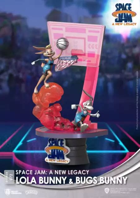 SPACE JAM 2 Lola Bugs Bunny D Stage PVC Figurine Statue Beast Kingdom