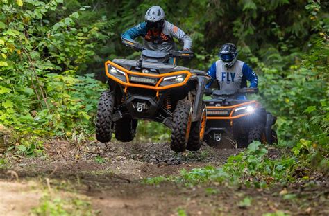 Can Am Outlander Xt P R First Test Video Dirt Wheels Magazine