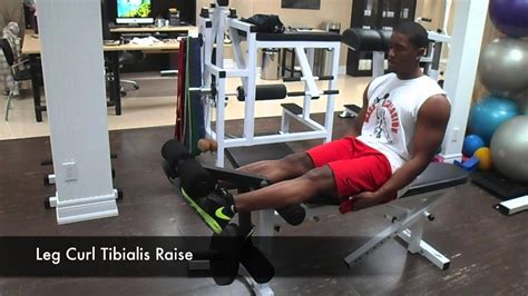 Cable And Leg Curl Tibialis Raise Youtube