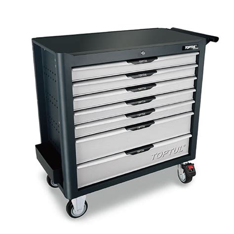 Toptul 7 Drawer Mobile Tool Trolley Jumbo Model NEW PRO LINE SERIES