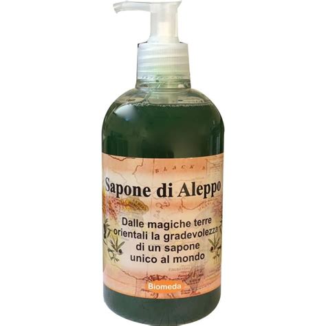 Sapone Di Aleppo Liquido Biomeda Erboristeria Sauro