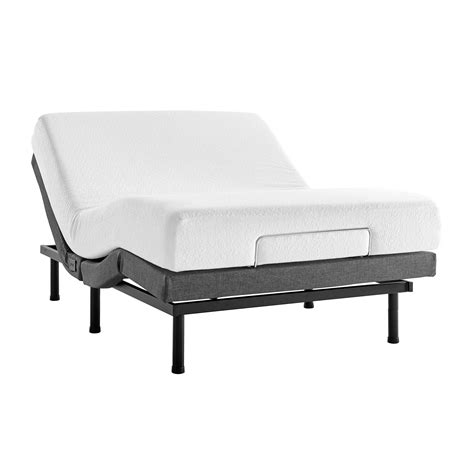 Queen Size Electric Bed Frame Adjustable Base Remote Power Zero Gravity ...