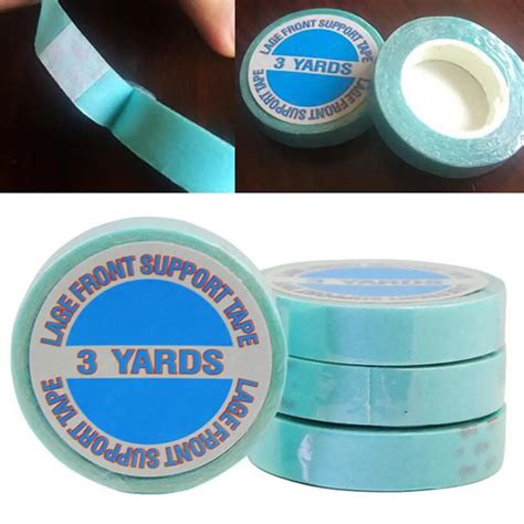 1 Roll 1cm 3 Yards Hair Tape Double Sided Adhesive Water Proof