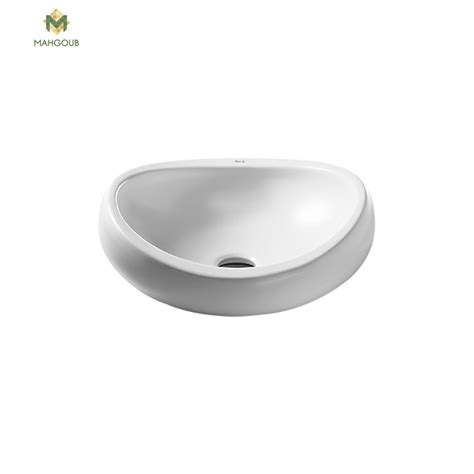 Counter Top Basin Roca Urbi 1 45 Cm White Mahgoub For Ceramic And