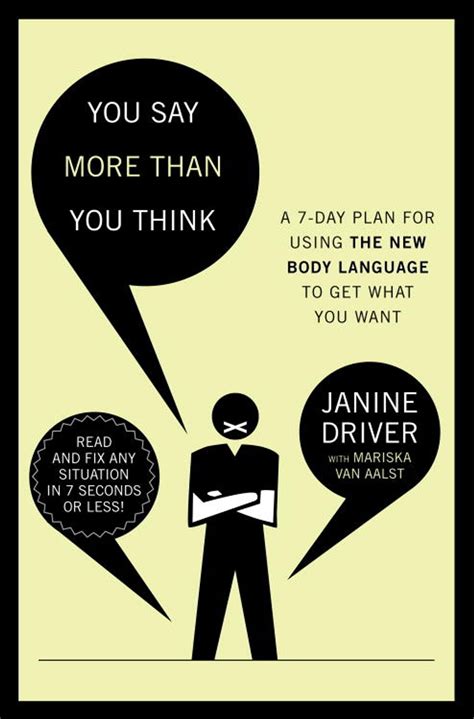 You Say More Than You Think eBook by Janine Driver - EPUB | Rakuten