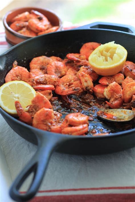 Spanish Tapas Garlicky Smoked Paprika Shrimp Recipe