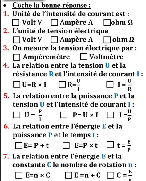 La loi dOhm 3ème année collège Physique Dyrassa