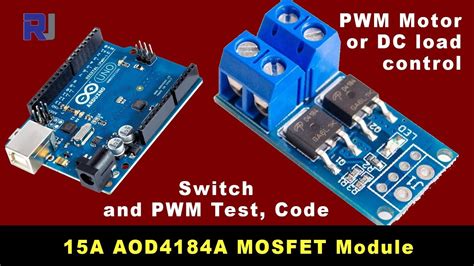 D4184 400w PWM MOSFET MODULE 5 36v 15a Transistor LED Motor Power