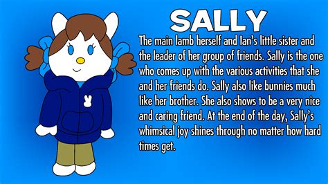 Sally S Character Bio By Ianandart Back Up 3 On Deviantart