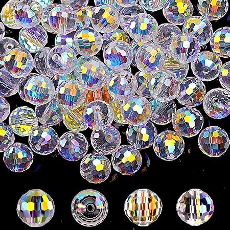 Amazon Crystal Beads 600 Pcs Glass Beads Assorted Crystal Beads