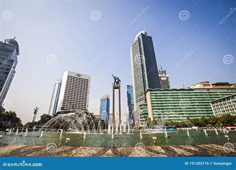 Welcoming Monument Tugu Selamat Datang In Hotel Indonesia Runabout A