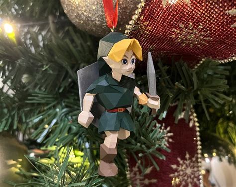 Legend of Zelda Young Link Christmas Ornament - Etsy