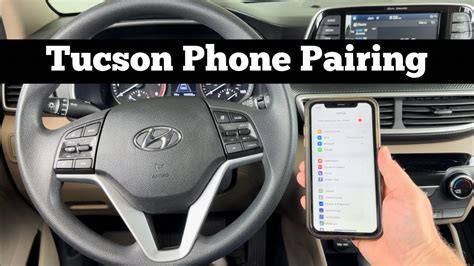 Hyundai Tucson Bluetooth Phone Pairing How To Pair Iphone