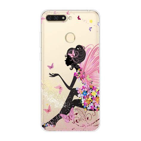 Phone Case Cartoon Case Huawei Y Case Soft Silicone Back Cover